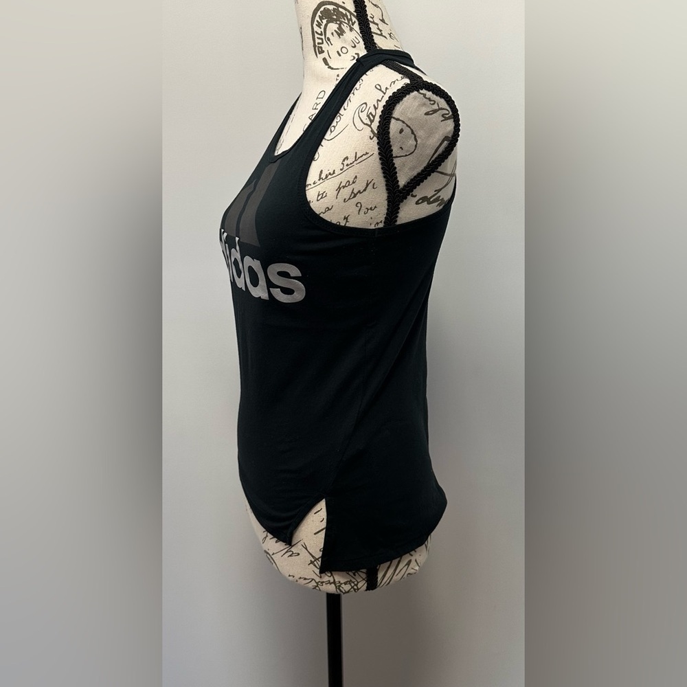 🖤 Adidas Women's Crew Neck Tank Top – Black🖤 - Picture 3 of 10